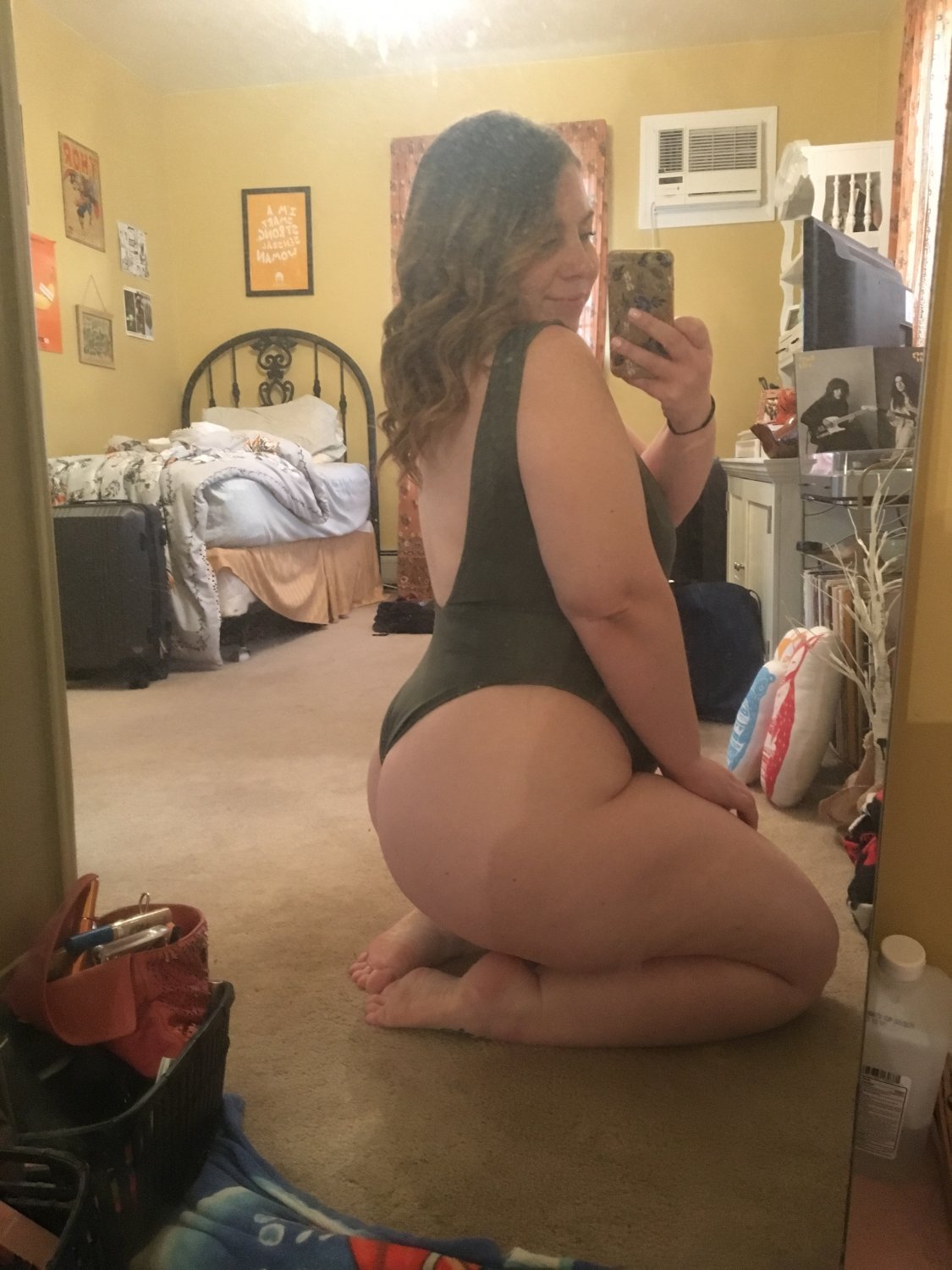 Chubby mom bod first bikini and one piece swimsuit #D27hCloJ