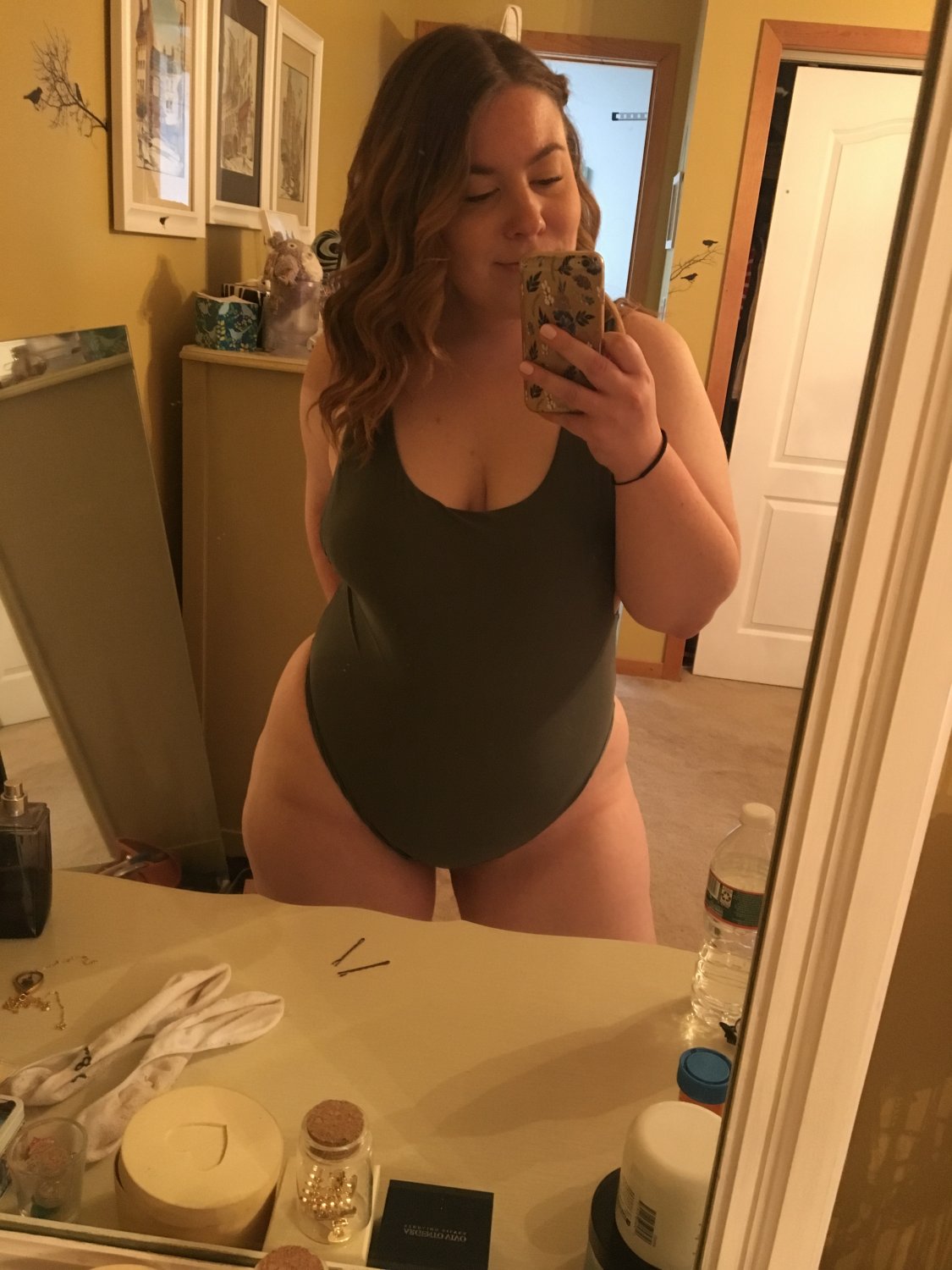 Chubby mom bod first bikini and one piece swimsuit #Fc6fF1rW