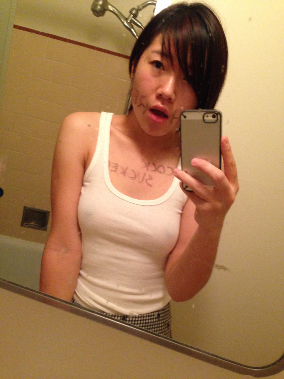 Asian teen selfshot pictures whore writing - Porn - EroMe
